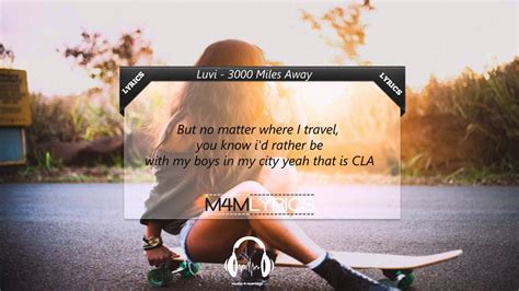 3000 miles away lyrics